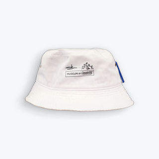 Slawn & Opake White Bucket Hat