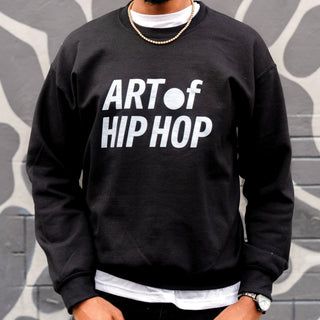 Art of Hip Hop Crewneck Sweatshirt (Black)