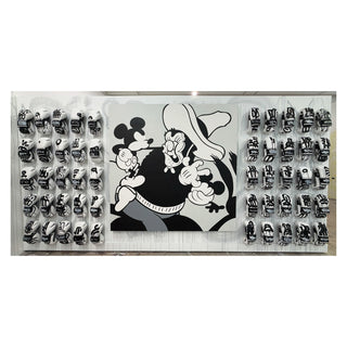 Slawn and Opake "Badly Drawn … Boxing Gloves Set" - Embellished