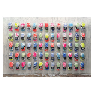 Slawn and Opake "Badly Drawn Boxing Gloves Set… But in Fucking Color" - Embellished