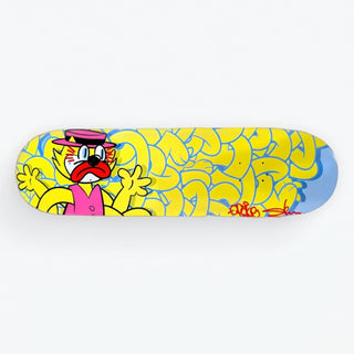 Slawn and Opake Top Cat Skate Deck