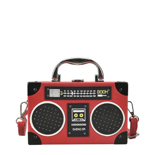 Boombox Crossbody Handbag for Women