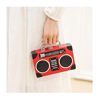 Boombox Crossbody Handbag for Women