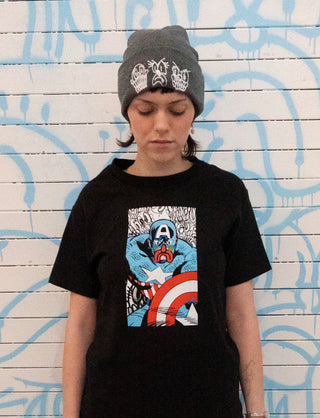 Slawn and Opake Captain America Tee
