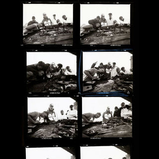 Contact Sheets from the Enter the Wu-Tang 2 By Danny Hastings (1993)