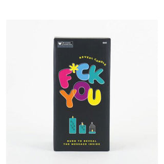 F*ck You Swearing Reveal Candle