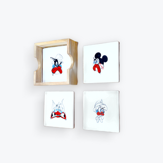 Slawn & Opake 4 Set Coasters