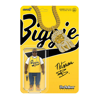 Notorious B.I.G. (Yellow Jersey) ReAction Figures Wave 04