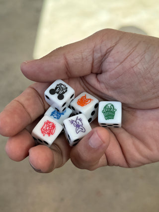 Slawn & Opake 6 Dice set