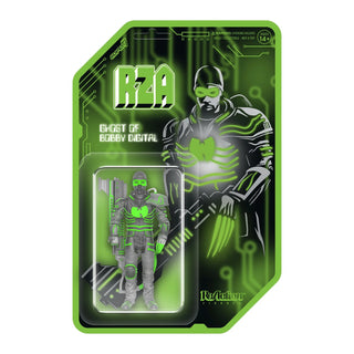 RZA ReAction Figures Wave 04  Bobby Digital (Clear)