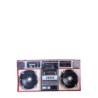 Boombox Beach Towel