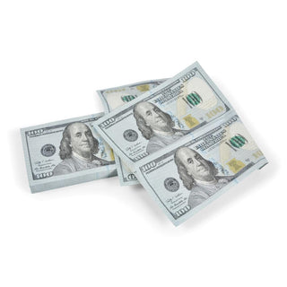 Filth Rich 100 Dollar Bill Napkins