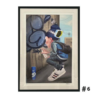 Framed SMOG Print